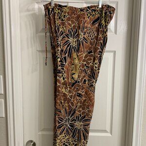 Cotton Zone Brand Women's Petite Multi-Color Pants, Size Petite Large